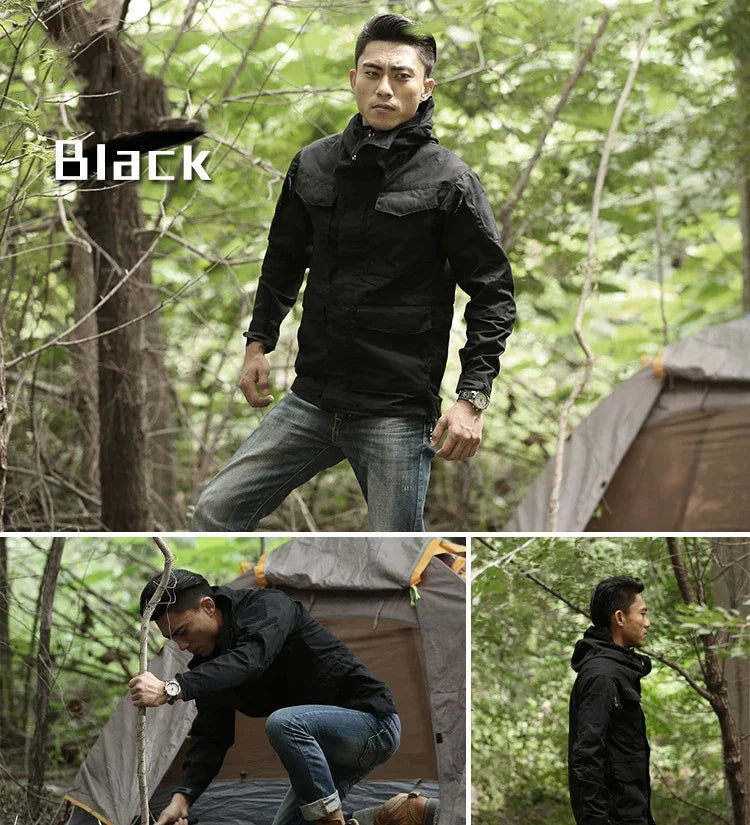 Veste M65 Tactique Militaire Homme – Hiver | Imperméable, Polaire, Chaude & Résistante - BLACKBEARD OUTDOOR INDUSTRIES