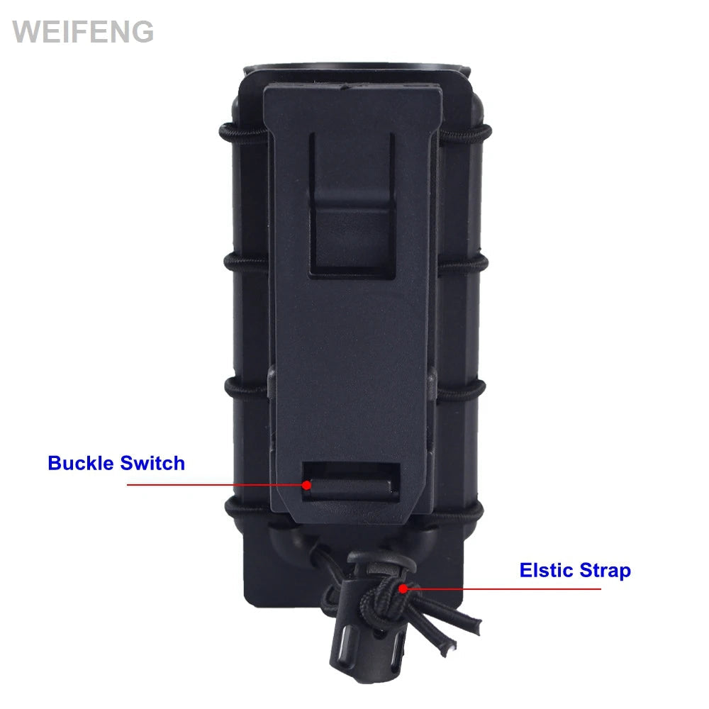 Pochette Tactique pour Spray de Défense – Support MOLLE pour Spray au Poivre et Mace, Étui de Service avec Clip, Étui Flashlight et Accessoires de Chasse BLACKBEARD OUTDOOR INDUSTRIES