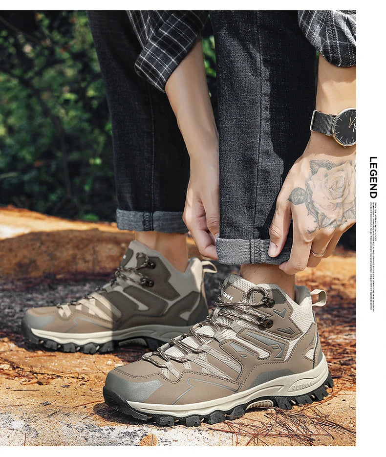 Chaussures de Randonnée Unisexe Antidérapantes Hautes - BLACKBEARD OUTDOOR INDUSTRIES