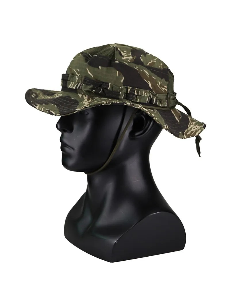 Chapeau Tactique Camo Unisexe – Casquette de Pêche, Randonnée et Soleil - BLACKBEARD OUTDOOR INDUSTRIES