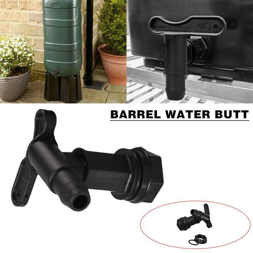 Robinet en plastique pour fût IBC – Raccord de réservoir d’eau/récupérateur d’eau de pluie - BLACKBEARD OUTDOOR INDUSTRIES