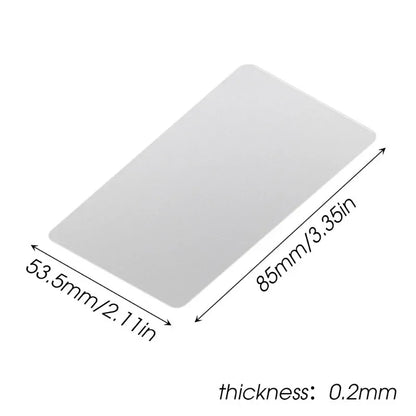 Carte d'Ouverture en Plastique pour Téléphone Mobile - Outil de Démonte-écran LCD pour Réparation - 1 à 20 Pièces - BLACKBEARD OUTDOOR INDUSTRIES