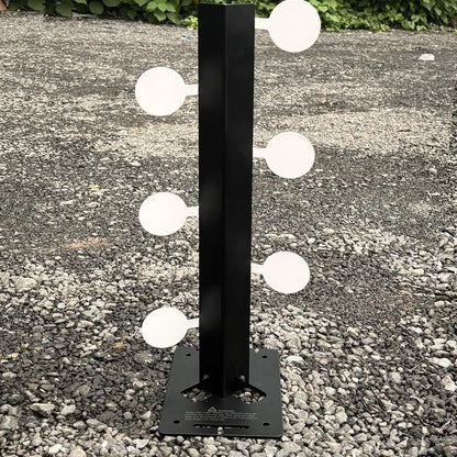 CIBLE MÉTAL RÉACTIVE LUXE – SYSTÈME SWING ET ROTATION AUTOMATIQUE POUR TIR SPORTIF Ma boutique