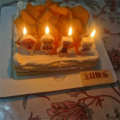 5pcs Paw Patrol bougies d'anniversaire pour enfants Ma boutique