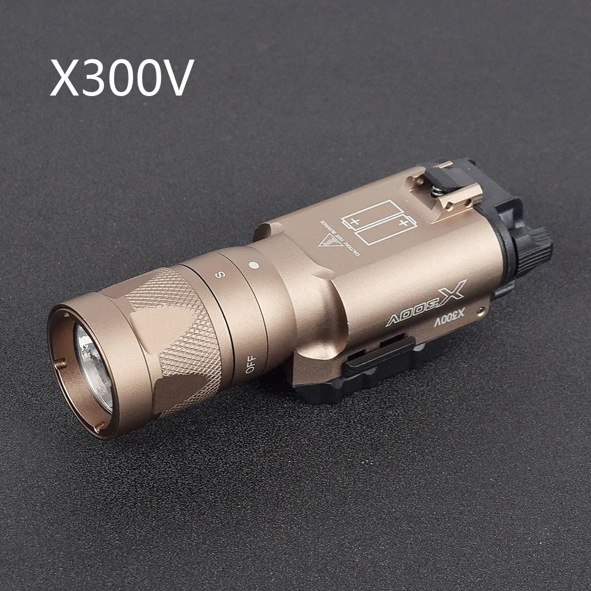 Lampe Tactique X300 Ultra / XH35 / X300V – LED Haute Puissance pour Rail 20mm - BLACKBEARD OUTDOOR INDUSTRIES