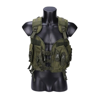 Gilet Tactique RUIN HAWK pour Hommes - Protection Airsoft et Paintball avec Sac d'Eau Camouflage - BLACKBEARD OUTDOOR INDUSTRIES