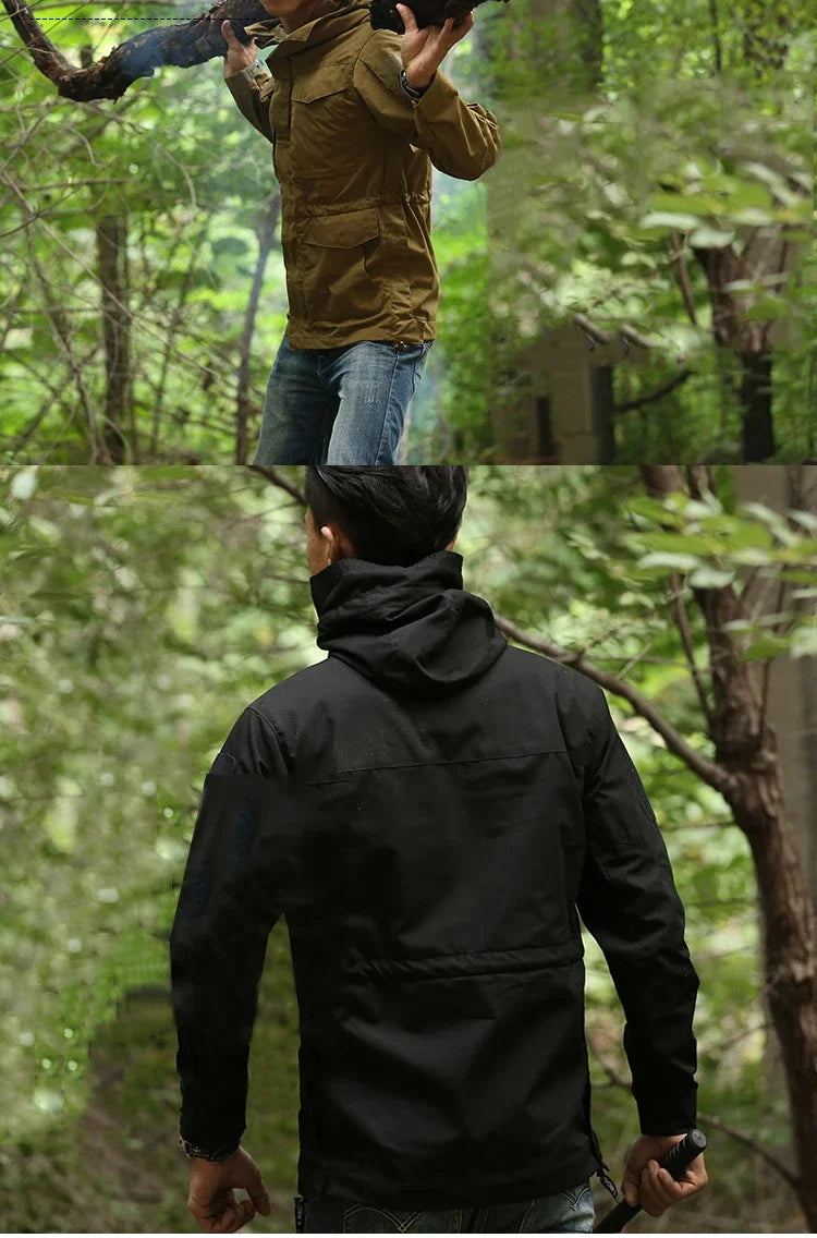 Veste M65 Tactique Militaire Homme – Hiver | Imperméable, Polaire, Chaude & Résistante - BLACKBEARD OUTDOOR INDUSTRIES