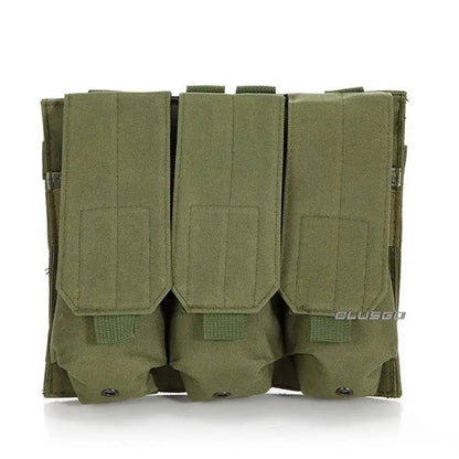 Pochette MOLLE Triple Porte Chargeurs - Double et Triple Mag Pouch pour AR15/M4 (5.56/7.62) BLACKBEARD OUTDOOR INDUSTRIES