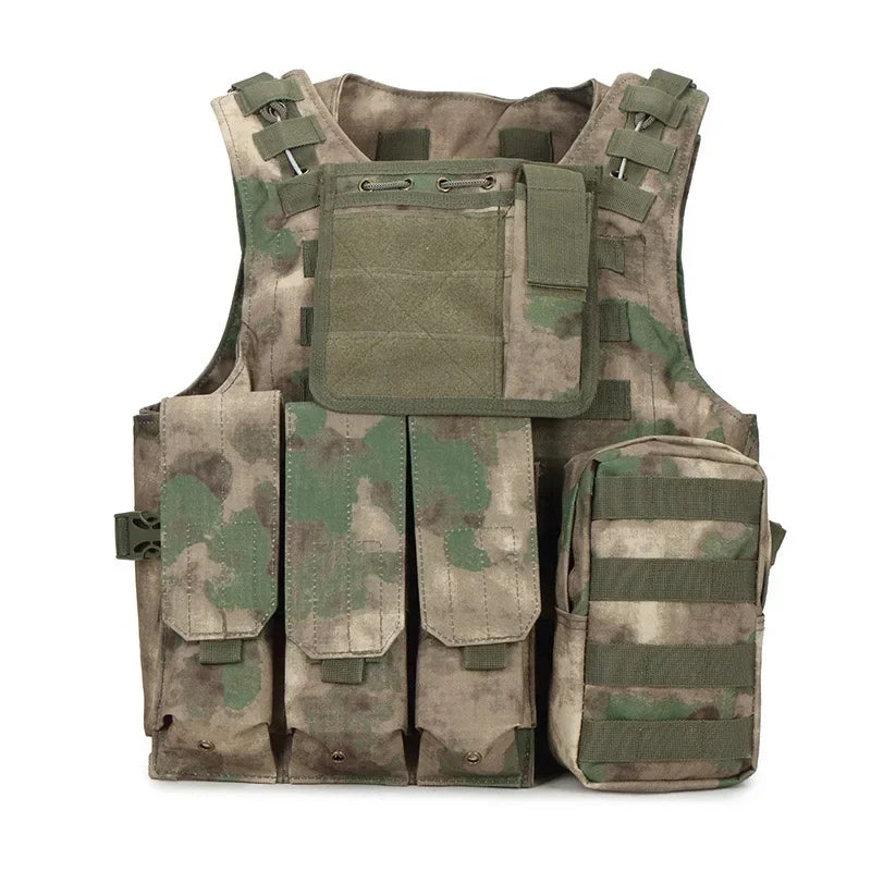 Gilet porte-plaques tactique MOLLE WOLF ENEMY