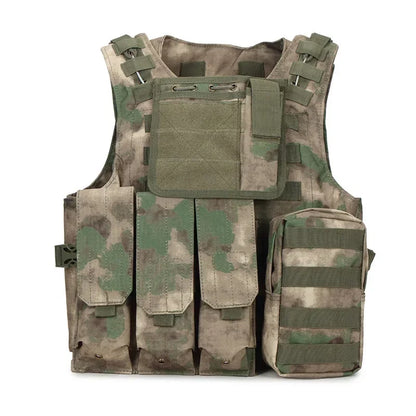 Gilet porte-plaques tactique MOLLE WOLF ENEMY