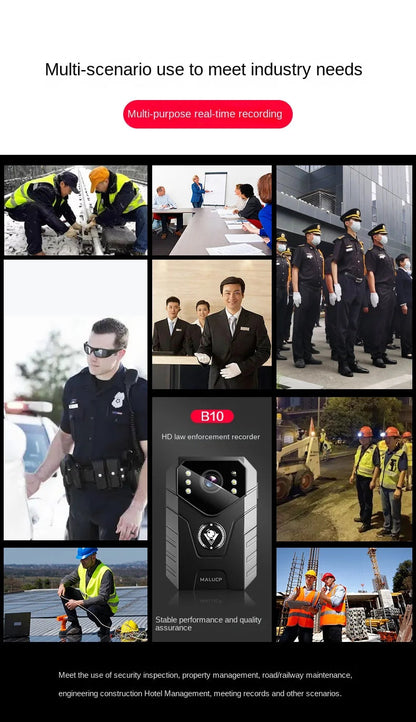 4K Digtal Body Camera Waterproof 1080P Infrared Night Vision Ma boutique