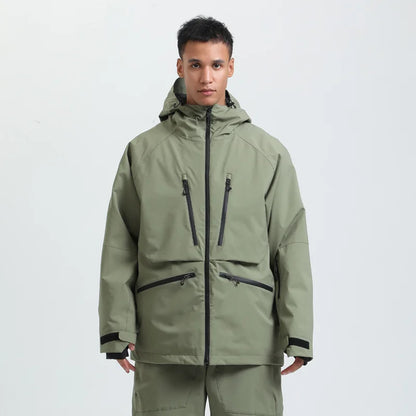 Veste de ski femme imperméable et respirante à capuche, tenue jusqu'à -30°C