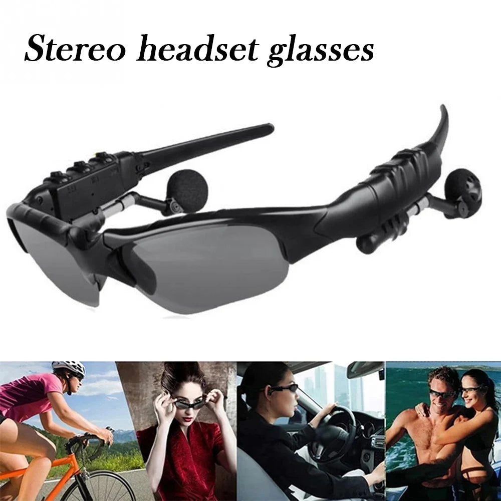 Lunettes Tactiques Bluetooth – Oreillettes Intégrées, Verres Polarisés UV | Outdoor & Sport