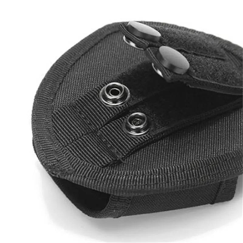 Pochette Porte-Menottes Universelle Nylon – Ceinture Ouverte, Compatible MOLLE | Forces de l’Ordre, Airsoft | 3 Styles - BLACKBEARD OUTDOOR INDUSTRIES