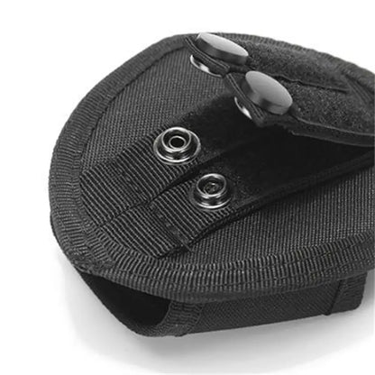 Pochette Porte-Menottes Universelle Nylon – Ceinture Ouverte, Compatible MOLLE | Forces de l’Ordre, Airsoft | 3 Styles - BLACKBEARD OUTDOOR INDUSTRIES