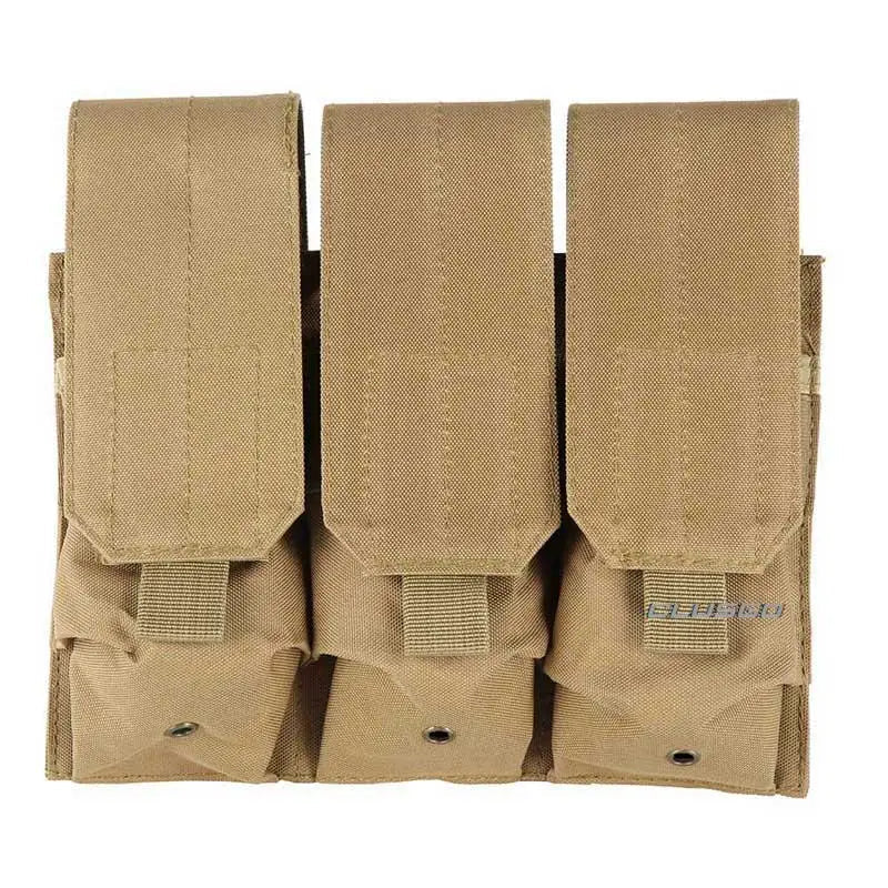 Pochette MOLLE Triple Porte Chargeurs - Double et Triple Mag Pouch pour AR15/M4 (5.56/7.62) BLACKBEARD OUTDOOR INDUSTRIES