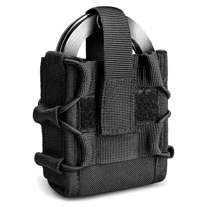 Étui Ouvert pour Menottes – Poche Tactique Compatible MOLLE – Étui Universel pour Ceinture de Service - BLACKBEARD OUTDOOR INDUSTRIES