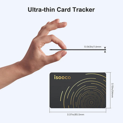 Isooco Bluetooth Tracker - Localisateur Intelligent Anti-perte, Utilisation avec "Find My" (Uniquement iOS) BLACKBEARD OUTDOOR INDUSTRIES