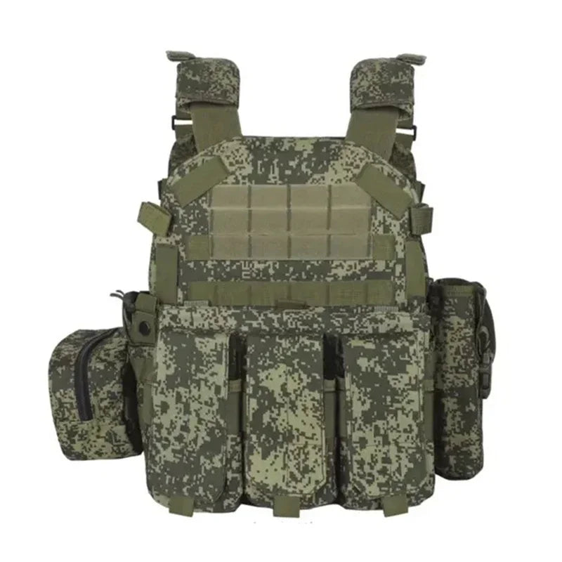 Gilet porte-plaques tactique 6094 MOLLE réglable