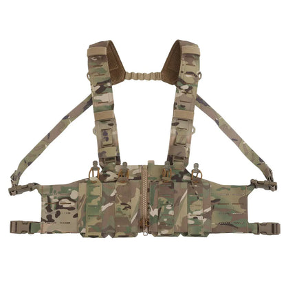 Chest rig tactique MOLLE VE-96 en Cordura – Léger et réglable