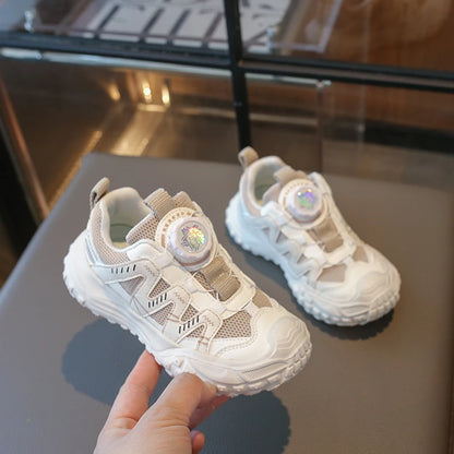 Baskets Enfant Légères Respirantes Antidérapantes – Chaussures Sport École Unisexe EU 26-36