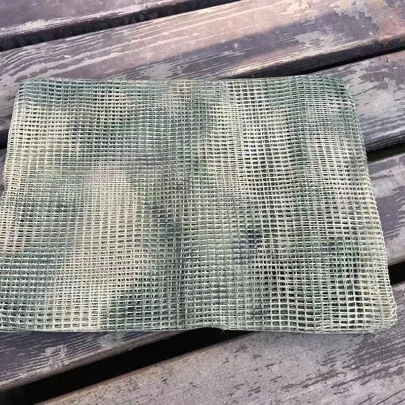 Foulard Camouflage en Maille - Voile de Sniper Camouflage pour Extérieur (Camping, Randonnée, Chasse, Tir) BLACKBEARD OUTDOOR INDUSTRIES