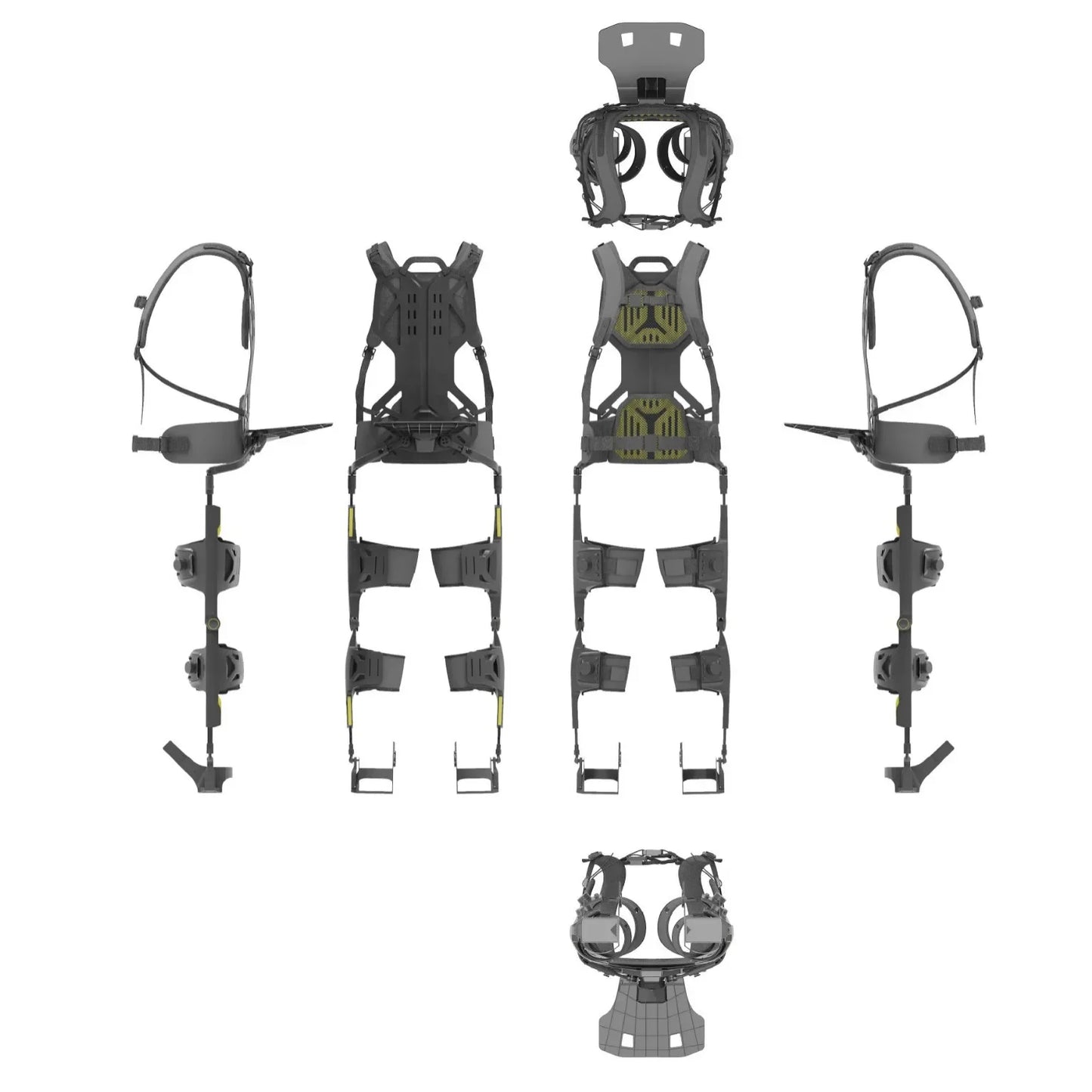 Exosquelette Passif Mécanique Membres Inférieurs — Port de Charge, Rééducation, Militaire, Industriel & Sauvetage - BLACKBEARD OUTDOOR INDUSTRIES