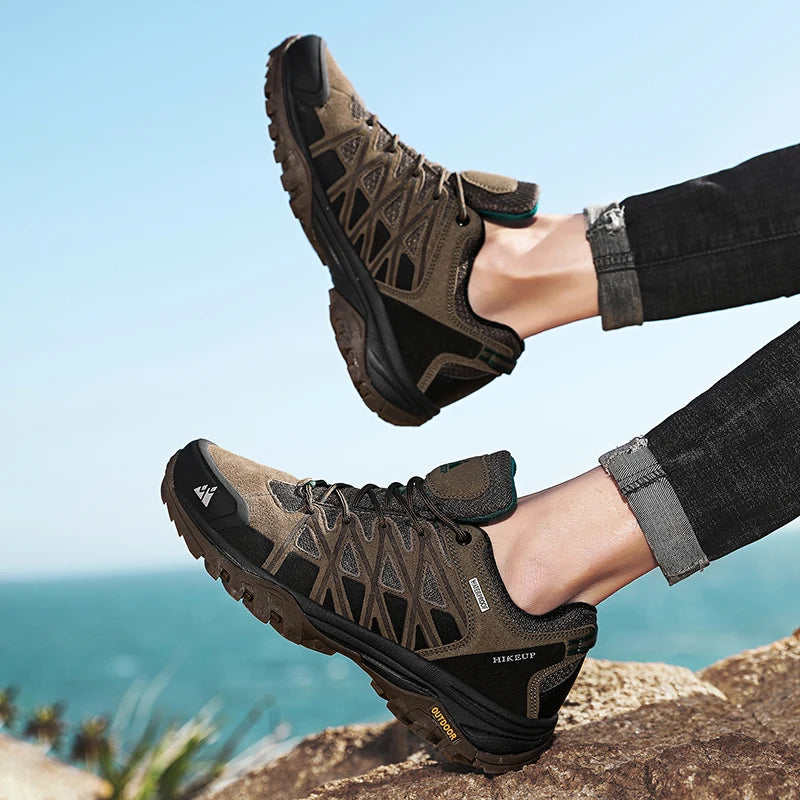 Chaussures de Randonnée Homme HIKEUP – Respirantes, Antidérapantes, Imperméables | Trekking & Outdoor - BLACKBEARD OUTDOOR INDUSTRIES