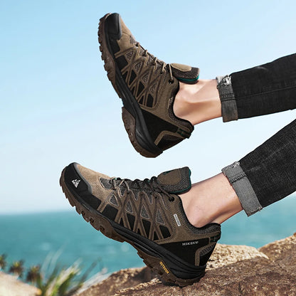 Chaussures de Randonnée Homme HIKEUP – Respirantes, Antidérapantes, Imperméables | Trekking & Outdoor - BLACKBEARD OUTDOOR INDUSTRIES