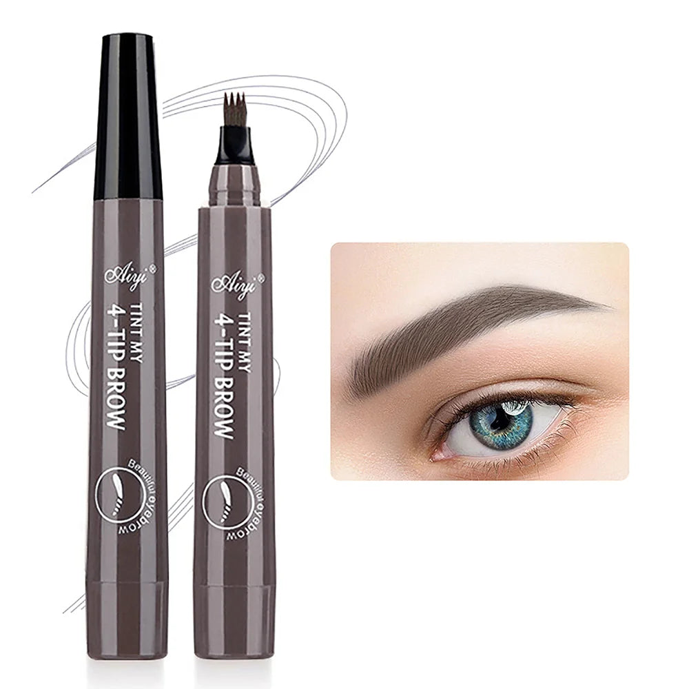 4 fork microblading eyebrow pencil waterproof eyebrow pencil natural long-lasting eyebrow makeup five colors BLACKBEARD OUTDOOR INDUSTRIES