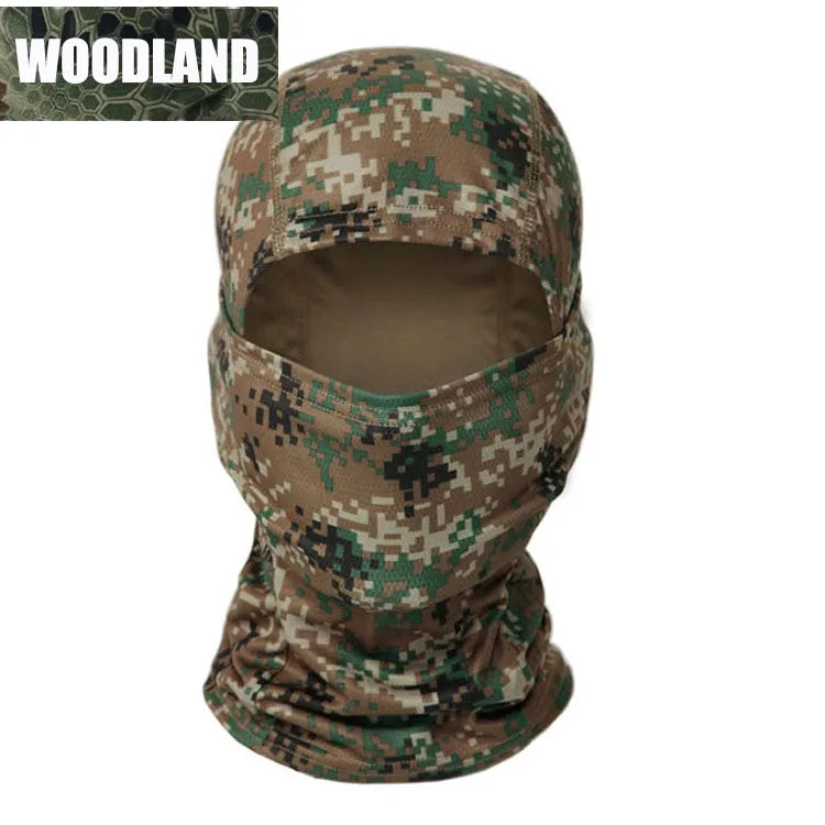 Cagoule Tactique Full Face Multicam – Masque Camouflage Respirant