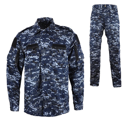 Uniforme de Combat Tactique pour Homme - Costume Camouflage de Randonnée, Chasse et Entraînement | Veste et Pantalon Résistants - BLACKBEARD OUTDOOR INDUSTRIES