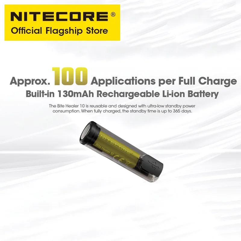 NITECORE Bite Healer 10 – Apaise-piqûres de moustique USB-C