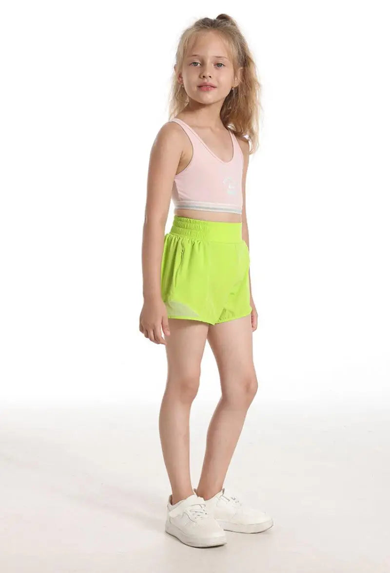short de sport fille polyester Drytech Ma boutique