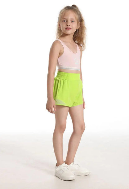 short de sport fille polyester Drytech Ma boutique