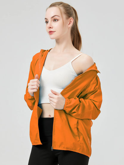 Veste coupe-vent femme anti-UV ultra légère, randonnée et sport