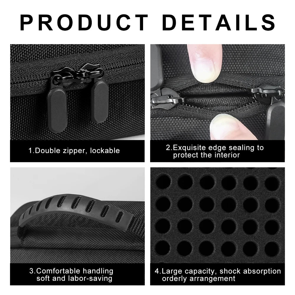 Boîte de Rangement pour Munitions .22LR / 9mm – Jusqu’à 468 Cartouches – Pochette Organiseur de Balles pour Pistolet et Fusil Ma boutique