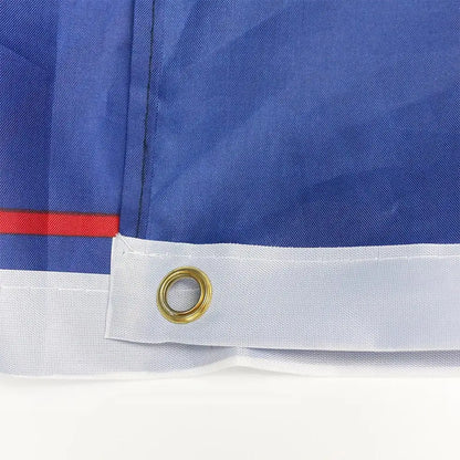 Drapeau France Royale – Bannière Napoléon III, Double Couture, Œillets Laiton