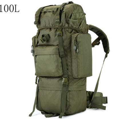 Sac à Dos Tactique 100L – Ultra Grande Capacité Étanche avec Cadre Interne - BLACKBEARD OUTDOOR INDUSTRIES
