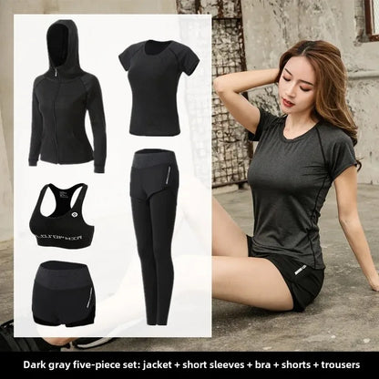 Ensemble de Yoga Femme 3 Pièces – Séchage Rapide & Ultra Léger – Style Tendance Été - BLACKBEARD OUTDOOR INDUSTRIES