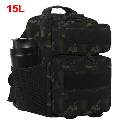 Sac à dos tactique compact 15 L – Nylon 900D et MOLLE