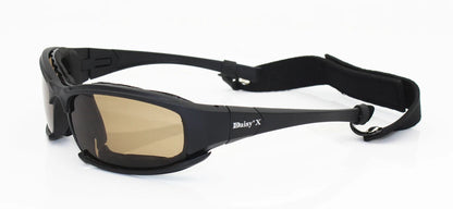 Daisy X7 Lunettes Tactiques Militaires – Kit 4 Verres Polarisés | Airsoft, Moto, Cyclisme