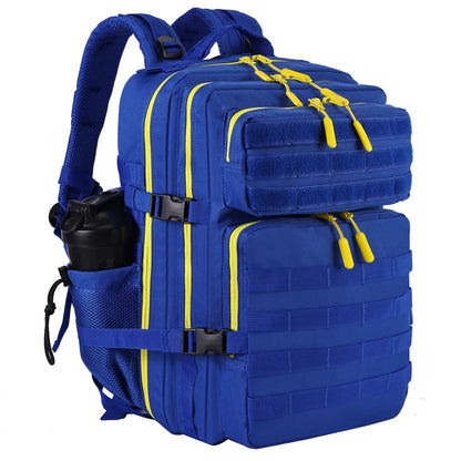 Sac à dos tactique 45 L avec système MOLLE et compartiment PC