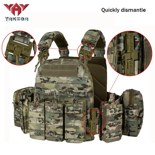 porte plaque tactique YAKEDA liberation rapide - BLACKBEARD OUTDOOR INDUSTRIES