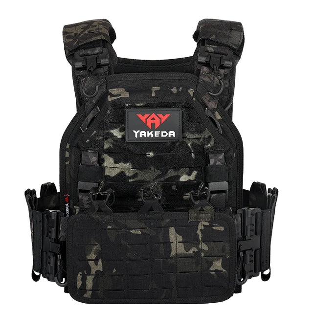 porte plaque YAKEDA 6094 Laser Cut Quick Release - BLACKBEARD OUTDOOR INDUSTRIES