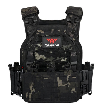 porte plaque YAKEDA 6094 Laser Cut Quick Release - BLACKBEARD OUTDOOR INDUSTRIES
