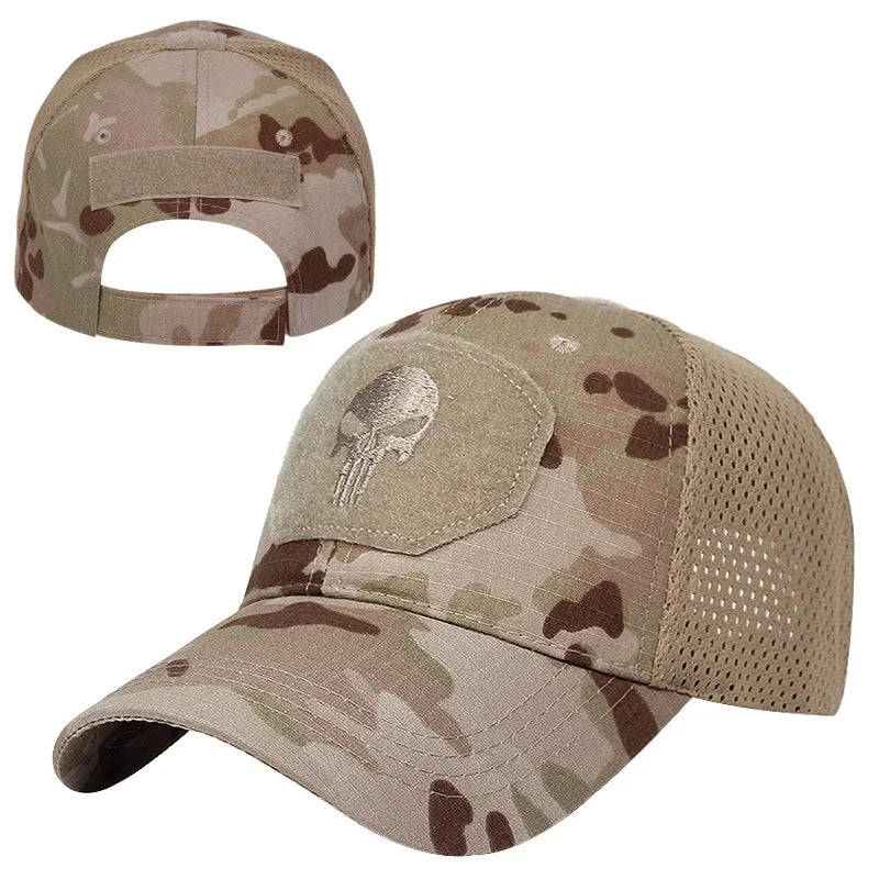 Casquette Tactique Camouflage Mesh – Forces Spéciales Respirante Unisexe | 11 Coloris - BLACKBEARD OUTDOOR INDUSTRIES