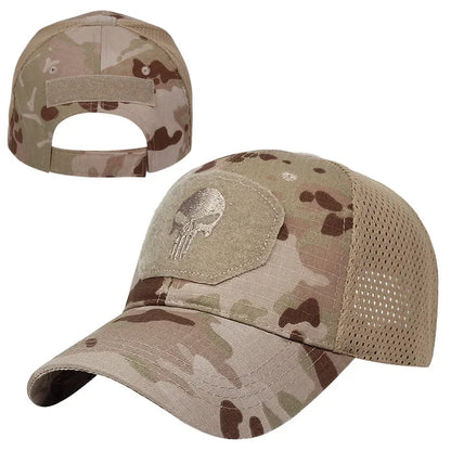 Casquette Tactique Camouflage Mesh – Forces Spéciales Respirante Unisexe | 11 Coloris - BLACKBEARD OUTDOOR INDUSTRIES