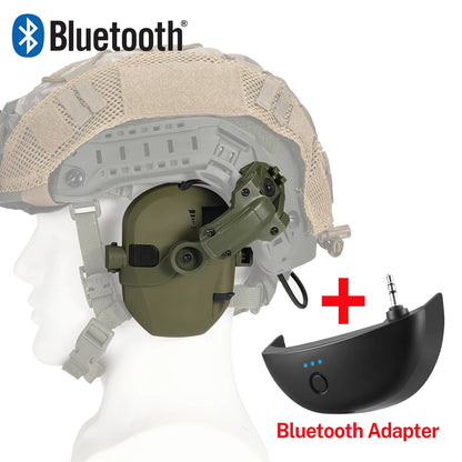 Casque Anti-bruit Électronique Tactique – Protection Auditive Chasse & Tir