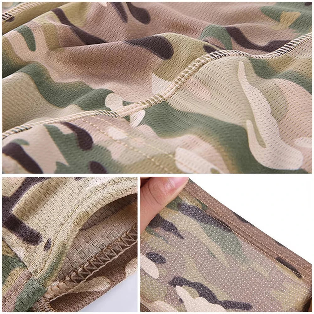 Cagoule Camouflage Multifonction – Masque Intégral Moto, Ski, Chasse, Randonnée